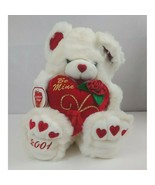 2011 Dan Dee Sweatheart Teddy Bear 18&quot; Plush Holding Red Be Mine Heart W... - $16.82