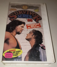 WWF Survivor Series 1995 VHS Wrestling Rare OOP Diesel, Bret &quot;Hit Man&quot; Hart - £51.10 GBP
