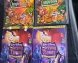 LOT OF 2 The Jungle Book 40TH ANNIVERSARY [NEW] (2-DVD) + SLEEPING BEAUT... - £7.77 GBP