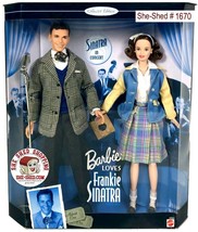 Barbie Loves Frankie Sinatra Barbie &amp; Ken 22953 Mattel Vintage 1999 Barb... - £54.78 GBP