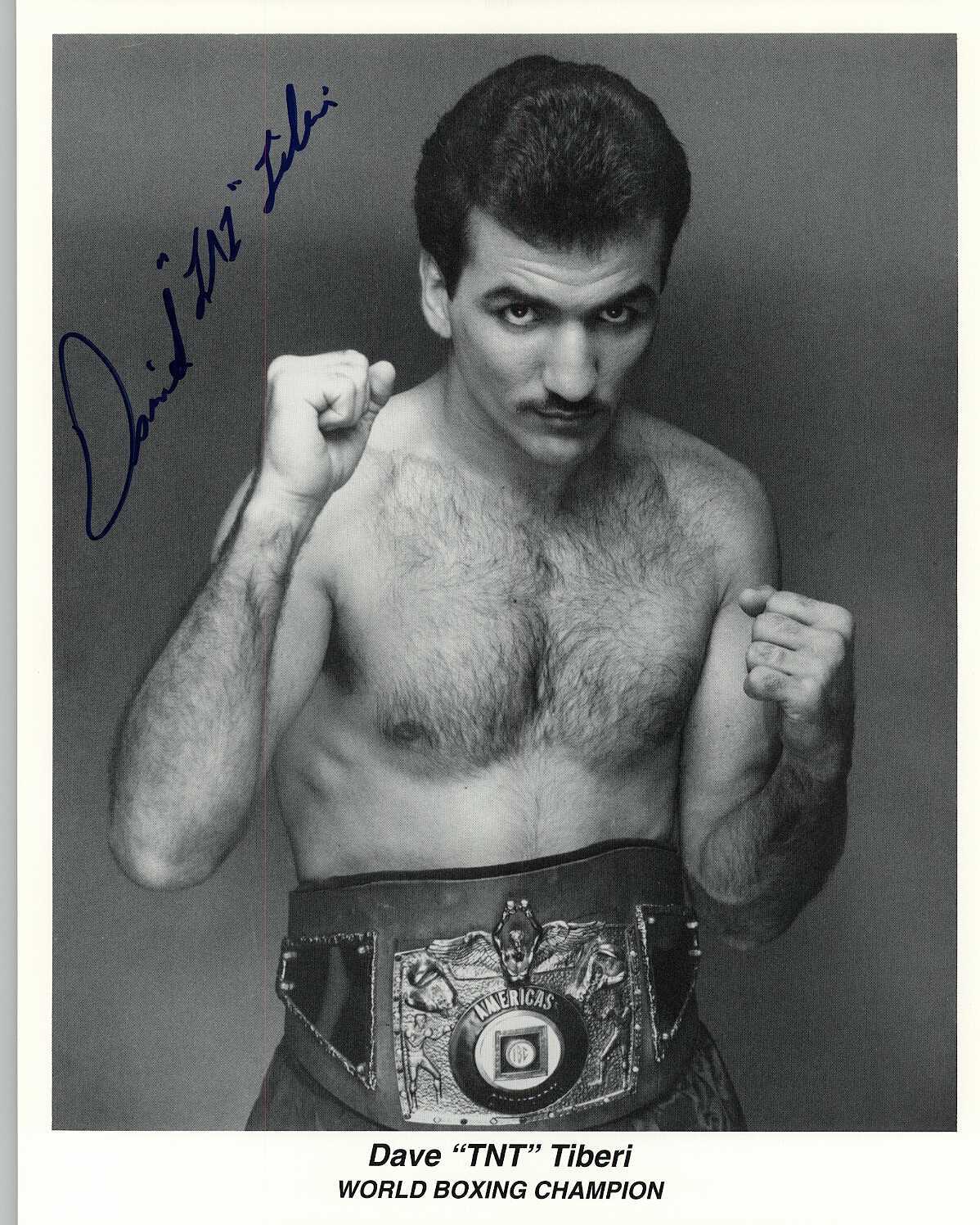 David &#39;TNT&#39; Tiberi Signed Autographed Glossy 8x10 Photo - $49.99