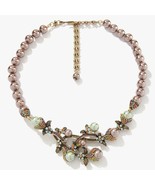 NEW Heidi Daus &quot;Vine and Divine&quot; Simulated Pearl Crystal Drop Necklace - $149.95