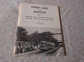 Street Cars Of Boston  Vol. 6  O. R. Cummings   1980 - £23.13 GBP