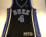 Nike ACC Elite Duke Blue Devils JJ Redick #4 Basketball Jersey Black Sma... - £27.17 GBP