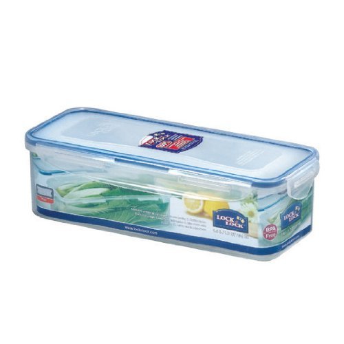 Lock&Lock 54-Fluid Ounce Rectangular Food Container with Tray, Tall, 6.6-Cup - $21.77