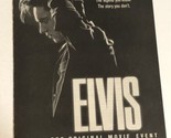 Elvis Mini Series tv Print Ad Advertisement Elvis Presley John Rhys Meye... - $5.93