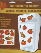 Fall Autumn Harvest Corn Gourd Pumpkin Magnet Sheet Locker Cabinet Refrigerator  - £6.48 GBP