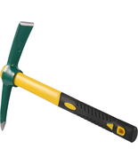 KEILEOHO 17.7 Inches Pick Mattock Hoe, Forged Weeding Garden Pick Axe wi... - $27.99