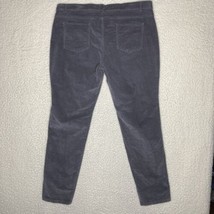 New York Company Corduroy Pants Womens 18 Plus Gray Skinny Stretch Slack... - £10.98 GBP