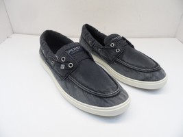 Sperry Top Sider Men&#39;s STS23750 Outter Banks 2 Eye Boat Shoe Black Size ... - $49.87