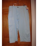 FRESH PRODUCE Pants M Skye Sateen Clamdiggers  - $21.99