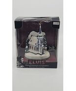 Vtg Santa&#39;s Best Illuminated Musical Ornament Elvis Presley Silent Night... - $550.64 MXN