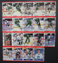 1990-91 Score Canadian Hartford Whalers Team Set of 19 Hockey Cards - £1.57 GBP