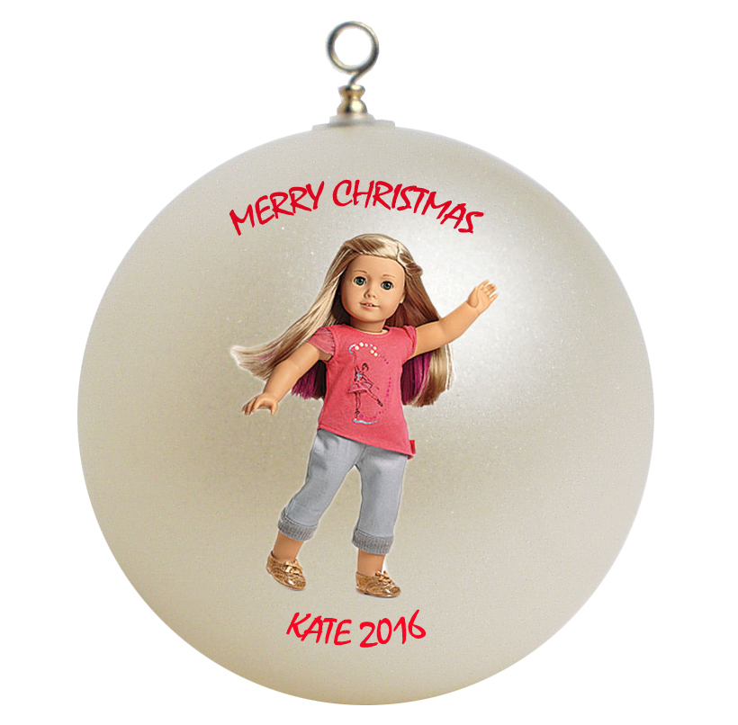 Personalized American Girl Isabelle Christmas Ornament Gift - $26.95
