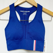 Tommy Hilfiger Sport Womens Blue Fitness Sports Bra XS - $24.75