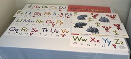 Building Language Literacy Scholastic Leo Leo&#39;s Alphabet Foam Reggie Nina LOT - £21.38 GBP