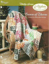 Needlecraft Shop Crochet Pattern 942060 Crown Of Thorns Afghan Collectors Series - £2.39 GBP