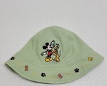 Disney World Baby Green Bucket Hat One Size Fits All Mickey Mouse Pluto ... - $24.65