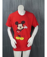 Vintage Micheky Mouse Shirt - Waving Mickey Mouse - Men&#39;s Large  - $741.26 MXN