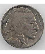 1916-S Buffalo Five Cent Nickel 5C (Fine, F Condition) - $35.78 CAD