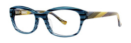 ZZZ Kensie (Closeout) Horizon Eyeglasses Eye Glasses Blue Authentic New 50mm Wom - £125.62 GBP