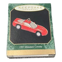 Hallmark Keepsake Miniature Ornament 1997 Corvette Red - £5.42 GBP