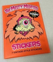 1 Pack The Melty Misfits Buff Monster Sealed Jumbo Series Pack New 7-Cards - £74.34 GBP