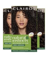 Clairol Natural Instincts Demi-Permanent Hair Dye, 6A Light Cool Brown H... - $8.79+