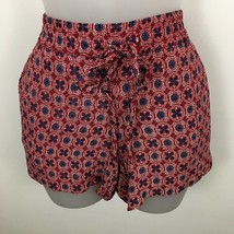 Kut from the Kloth Womens Shorts Size 4 Boho Boxer Red Blue Style SB18902 - £15.42 GBP