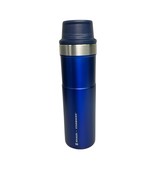 Stanley Starbucks Classic 20 oz One Hand Vacuum Tumbler Blue Shiny Push Button - $99.00