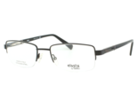 Safilo Elasta 7223 003 Matte Black Men&#39;s Half Frame Eyeglasses 55-19-145... - £56.45 GBP