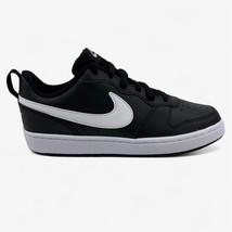 Nike Court Borough Low 2 GS Black White Kids Athletic Sneaker - $59.95