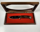 Buck Knife 192 Cutout Mule Deer Foundation Etched Limited Edition Displa... - $296.99