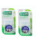 Dental Floss GUM Proxabrush Go Between Cleaners For Tight Teeth 10 Count... - $13.56 CAD