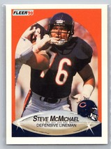 Fleer 1990 Steve McMichael Chicago Bears #296 - £1.59 GBP