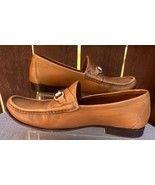 Men&#39;s Allen Edmonds Brown Leather Bit Loafer Shoes Size 9EEE - $123.09 CAD