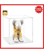 Elegant 9x9x9 Inch Acrylic Showcase Box with Protective Gloves &amp; Cleanin... - $985.97 MXN