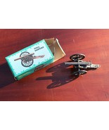 Vintage Miniature Cannon Die Cast Pencil Sharpener Look Hong Kong - $33.25