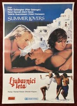 Vintage Movie Poster Summer Lovers Randal Kleiser Peter Gallagher Daryl Hanna... - £18.35 GBP