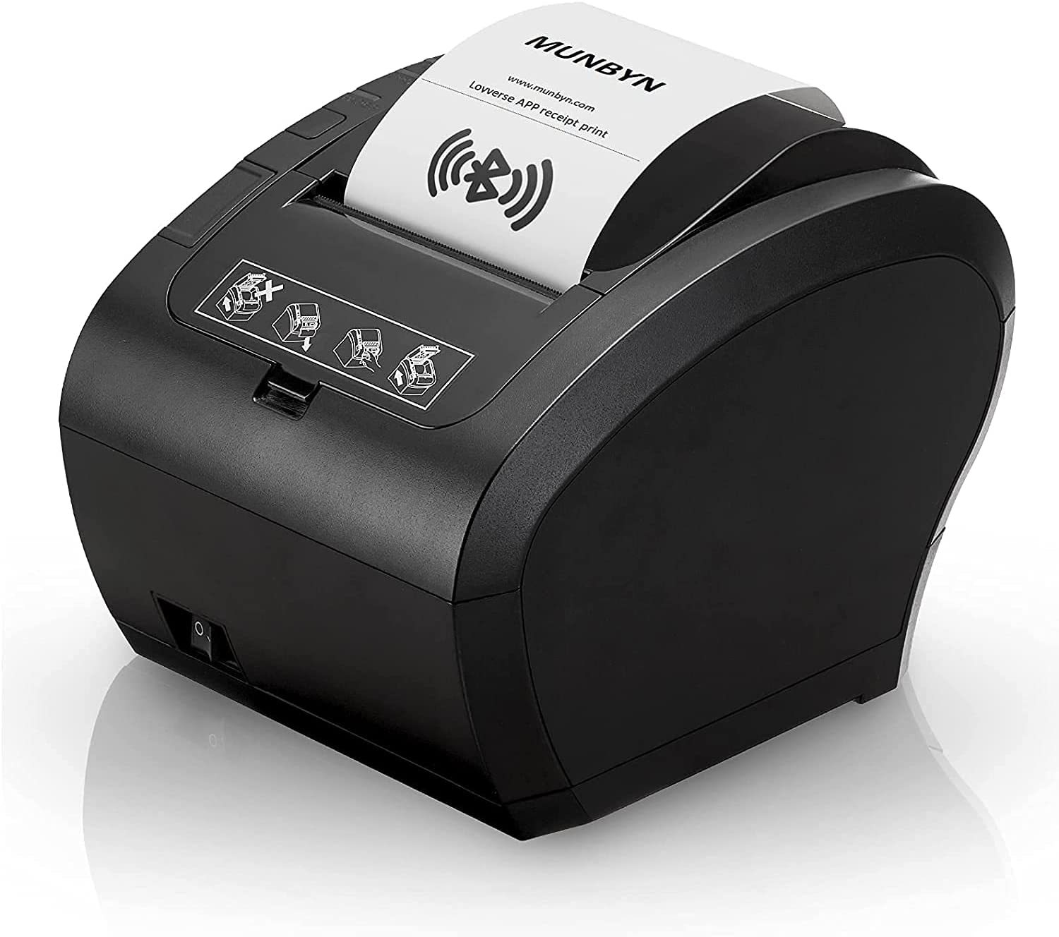 Primary image for 80Mm Receipt Printer, Direct Thermal Printer With Usb, Serial Ethernet,