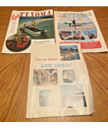 Lake Texoma Magazine / Official Guide Book Set Lot 3 1960s 1970s Oklahom... - €97,15 EUR