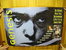 Genesis Affiche A Histoire The Ultimate Musique Vidéo Rockumentary Peter Gabriel - £3,477.16 GBP