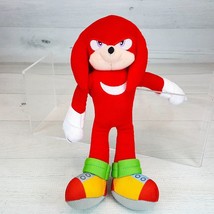 Sonic The Hedgehog 2 Movie Red Knuckles 10&quot; Soft Plush Doll Toy Jakks Se... - $24.24