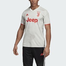 adidas Men&#39;s Juventus Away Soccer Jersey 2019-20 DW5461 White Size Large - £54.52 GBP