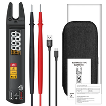 Digital Clamp Meter Fork DC AC Professional 100A Ammeter Pliers T-RMS Cu... - $84.54