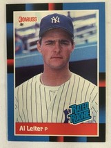 1988 Donruss Rated Rookie Al Leiter RC #43 Mint New York Yankees - £1.47 GBP