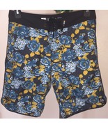 MEN&#39;S REEF BLACK DEBUT BOARDSHORTS SZ 30 - £19.57 GBP