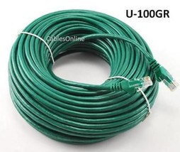 Intellinet 100ft CAT5E UTP Ethernet RJ45 Patch Cable GR - $40.99