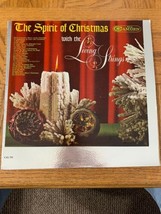 The Spirit Of Christmas With The Living Strings Album-RARE-SHIPS N 24 Hours - $33.56