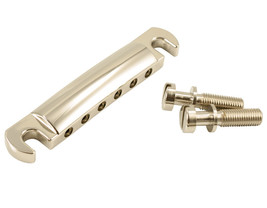 Kluson USA Made Standard Stop Tailpiece Zinc, Nickel KLP-1133N - £25.15 GBP